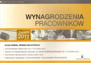Okładka książki Wynagrodzenia pracowników