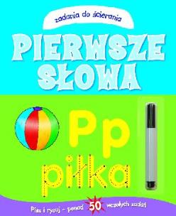 Okładka książki Zadania do ścierania. Pierwsze słowa