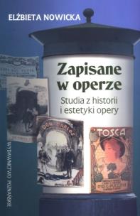 Okładka książki Zapisane w operze
