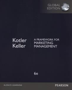 Okładka książki A Framework for Marketing Management