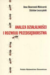 Okładka książki Analiza działaności i rozwoju przedsiębiorstwa