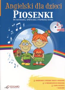 Okładka książki Angielski dla dzieci - Piosenki wyd. 2011