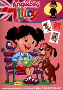 Okładka książki Angielski z Lucy  PASJA