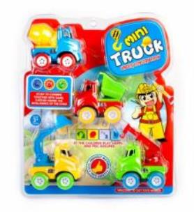 Opakowanie Auta budowlane 9cm