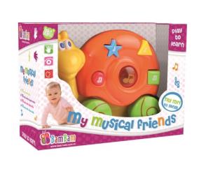 Okładka książki Bam bam muzyczny ślimak