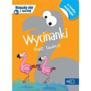 Okładka książki Bawię się i uczę. Czterolatek Wycinanki pr. tw.