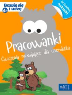 Okładka książki Bawię się i uczę. Czterolatka Pracowanki