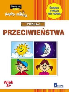 Okładka książki Bawię się i uczę. Mądry maluch. Poznaj przeciwień.