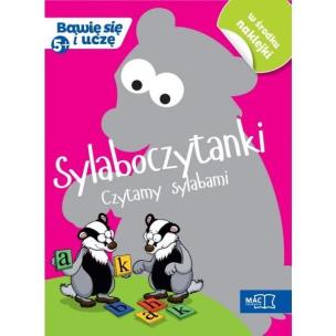 Okładka książki Bawię się i uczę. Pięciolatek Sylaboczytanki czyt.