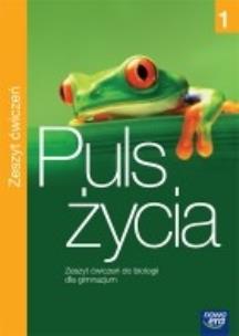 Okładka książki Biologia  GIM KL 1. Ćwiczenia. Puls życia 2015 BPZ
