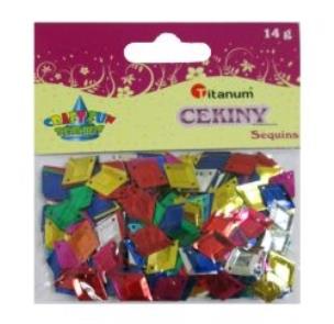 Okładka książki CEKINY DIAMENTY 14G MIX BPZ BS017-TITANUM