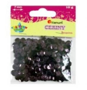 Okładka książki CEKINY FIOLETOWE 7MM 10G BPZ C07/2251-TITANUM