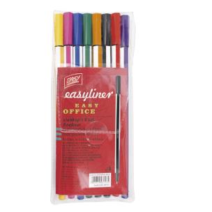 Opakowanie Cienkopis 8 Kolorów Easyliner