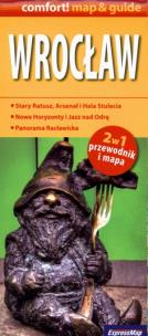Okładka książki Comfort!map&guide Wrocław 2w1 przewodnik + mapa