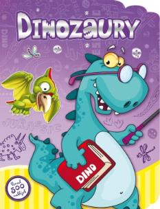 Okładka książki Dinozaury. Ponad 500 naklejek