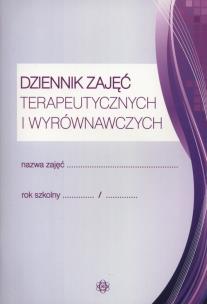 Okładka książki Dziennik zajęć terapeutycznych i wyrównawczych