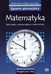 Okładka książki Egzamin gimnazjalny. Matematyka. Przygotuj się!