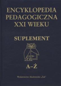 Okładka książki Encyklopedia pedagogiczna suplement A-Ż