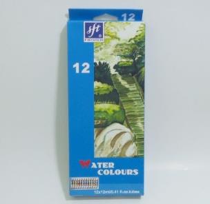 Opakowanie FARBY AKWARELE 12 KOL 12 ML TUBY BPZ-TITANUM