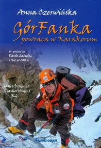 GórFanka powraca w Karakorum. Autor: Anna Czerwińska. Multiszop.pl Okładka książki GórFanka powraca w Karakorum