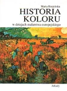 Okładka książki Historia koloru