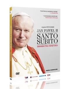 Opakowanie JAn Paweł II Subito Świadectwo Świetości + DVD
