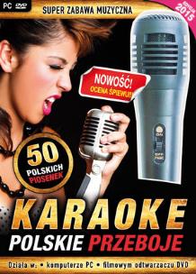 Okładka książki Karaoke: Polskie Przeboje (edycja 2015) - z mikrofonem (PC-DVD)