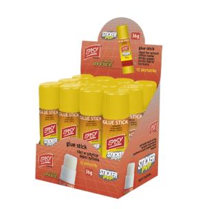 Opakowanie Klej w sztyfcie PVP 36g 12 sztuk