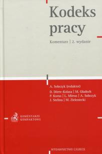 Okładka książki Kodeks pracy. Komentarz