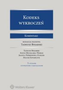 Okładka książki Kodeks wykroczeń Komentarz