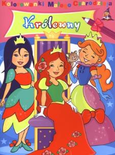Okładka książki Królewny Kolorowanki Małego Czarodzieja