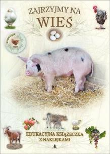 Okładka książki Książeczka edukacyjna. Zajrzyjmy na wieś