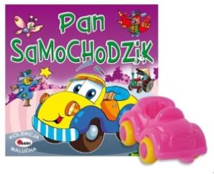 Okładka książki Książeczka z zabawką - Pan Samochodzik