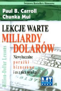 Okładka książki Lekcje warte miliardy dolarów