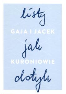 Okładka książki Listy jak dotyk TW