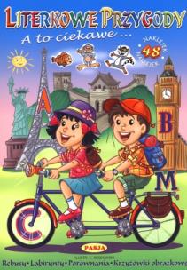 Okładka książki Literkowe przygody. A to ciekawe...