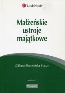 Okładka książki Małżeńskie ustroje majątkowe