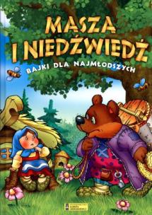 Okładka książki Masza i niedźwiedź. Bajki dla najmłodszych