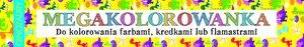 Okładka książki Megakolorowanka Dinozaury