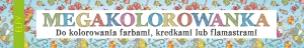 Okładka książki Megakolorowanka Elfy
