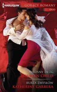 Okładka książki Miłosny dług / Burza zmysłów