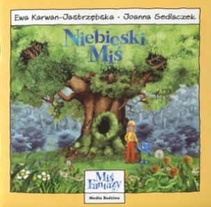 Okładka książki Miś Fantazy - Niebieski Miś