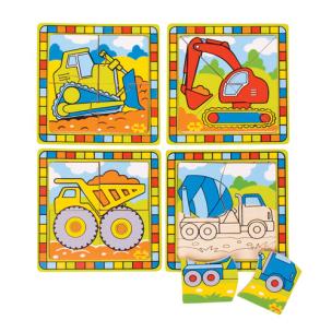 Opakowanie Moje Pierwsze Puzzle - Na Budowie