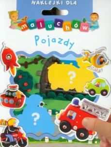 Okładka książki Naklejki dla maluchów. Pojazdy (koperta)