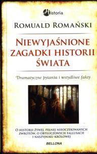 Okładka książki Niewyjaśnione zagadki historii świata