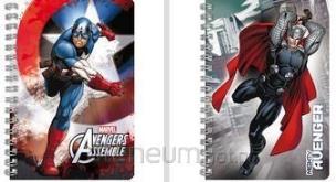 Opakowanie Notes spiralny A6 Avengers (10szt) DERFORM