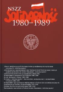 Okładka książki NSZZ Solidarność 1980-1989 t.7