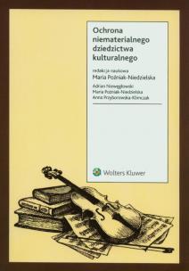 Okładka książki Ochrona niematerialnego dziedzictwa kulturalnego