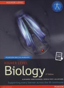 Okładka książki Pearson Baccalaureate Biology Higher Level