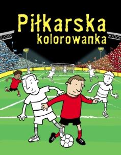 Okładka książki Piłkarska kolorowanka